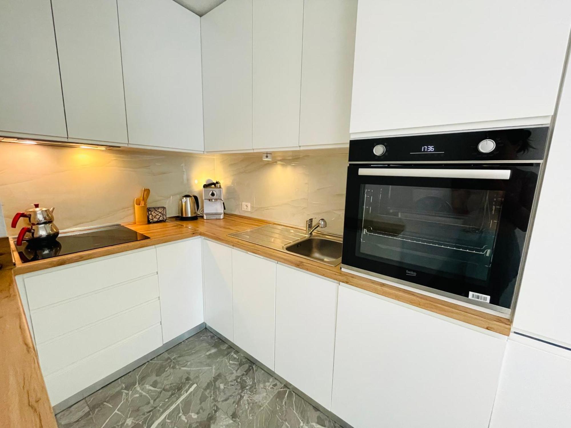 M&E Premium Apartments - San Pietro Durrës Pokoj fotografie